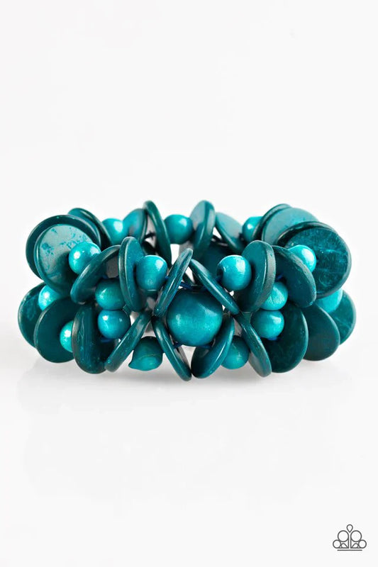 Paparazzi Bracelet ~ Tropical Temptress - Blue