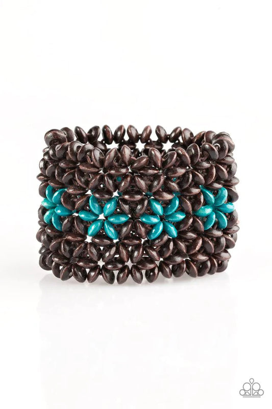 Paparazzi Bracelet ~ Bahama Babe - Blue