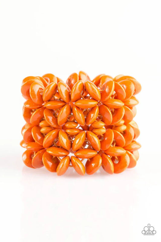 Paparazzi Bracelet ~ Hawaii Haven - Orange