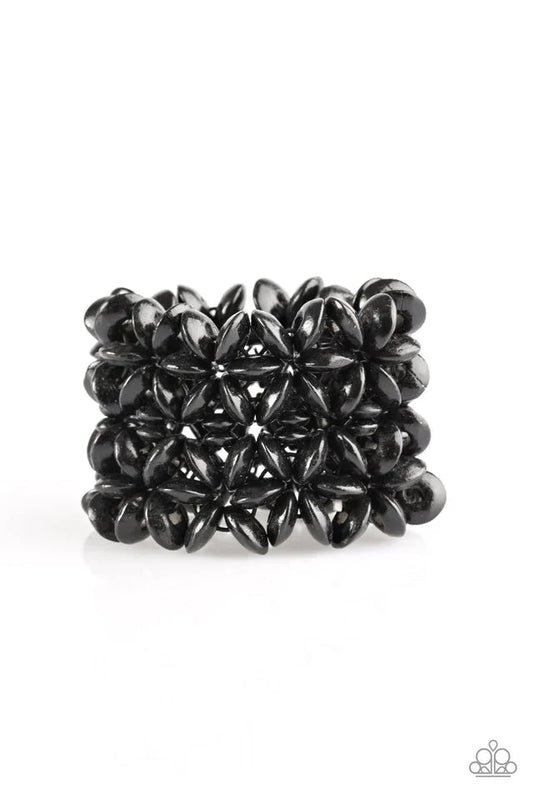 Paparazzi Bracelet ~ Hawaii Haven - Black