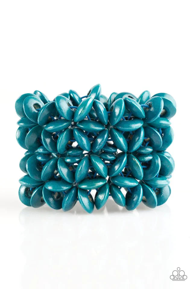 Paparazzi Bracelet ~ Hawaii Haven - Blue