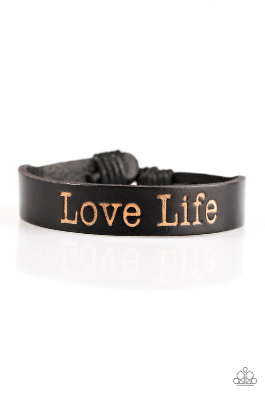 Paparazzi Bracelet ~ The Good Life - Black