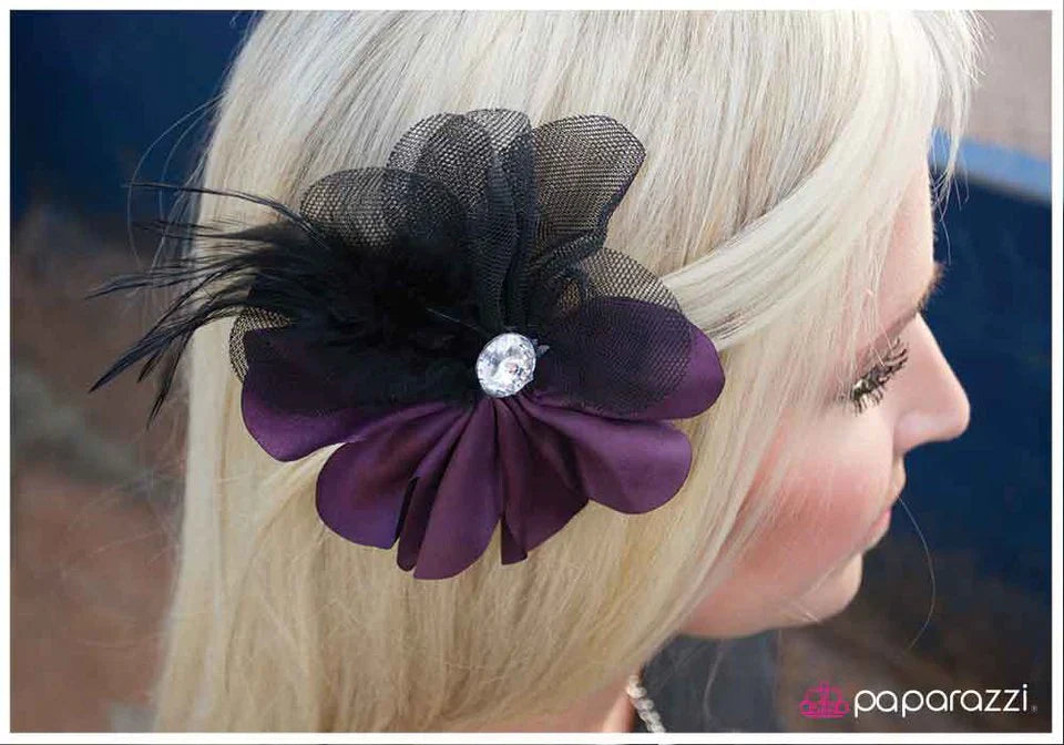 Paparazzi Hair Accessories ~ Everyone Loves A Masquerade - Purple