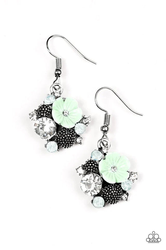 Paparazzi Earring ~ Lily Valleys - Green