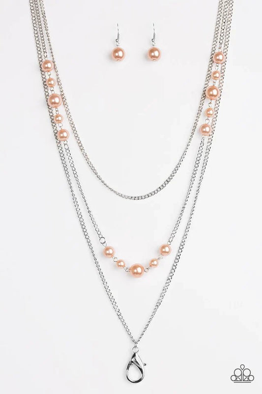 Paparazzi Necklace ~ Diva Dilemma - Brown