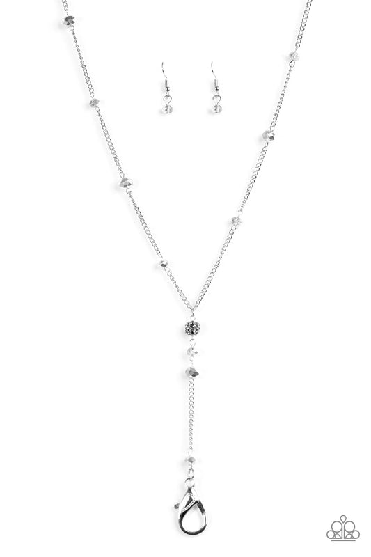 Paparazzi Necklace ~ Out All Night - Silver