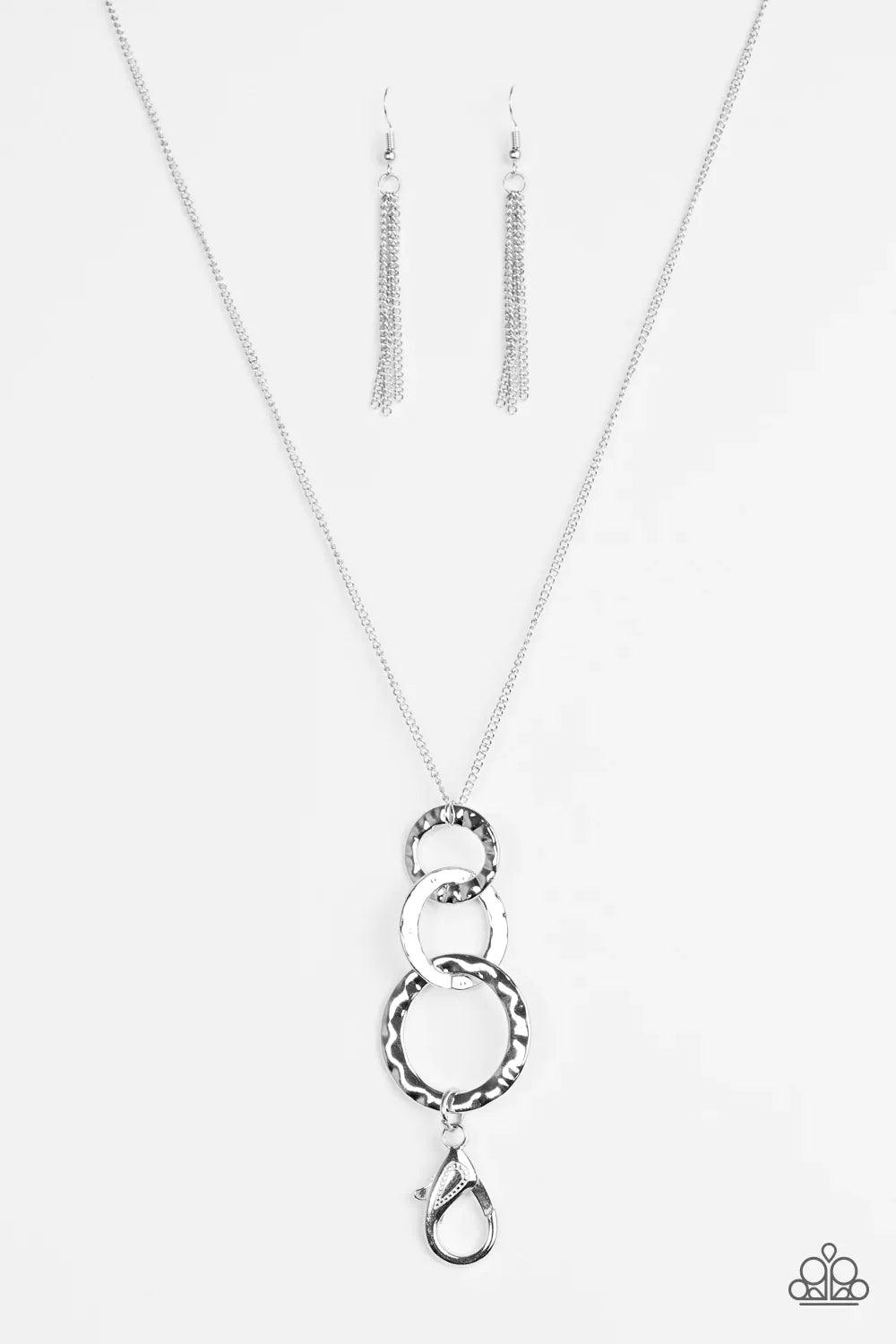 Paparazzi Necklace ~ Dont BOLD Back! - Silver