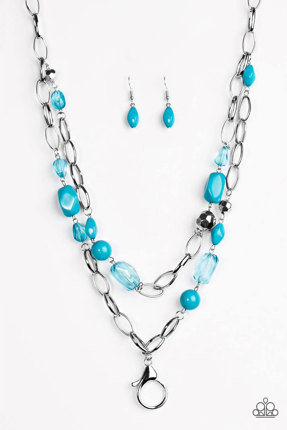 Paparazzi Necklace ~ GLEAM Weaver - Blue