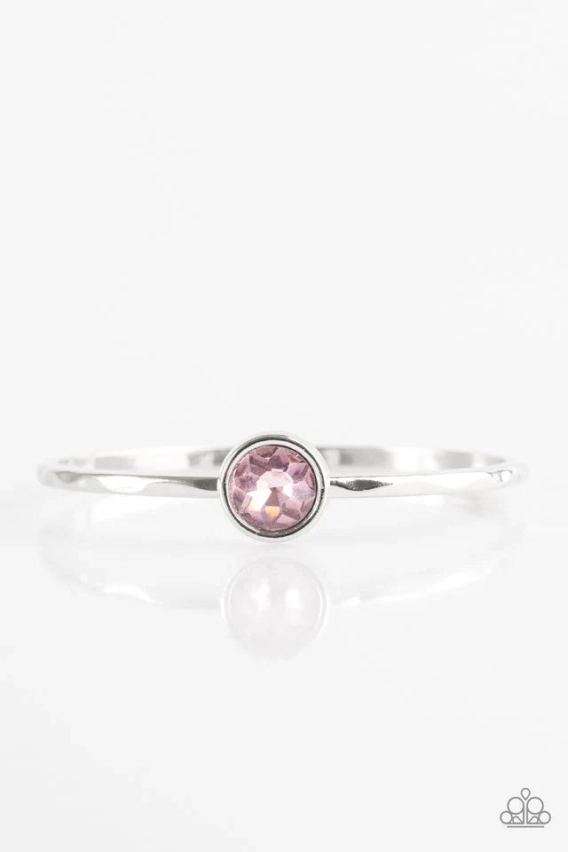 Paparazzi Bracelet ~ Diamonds For Breakfast - Pink