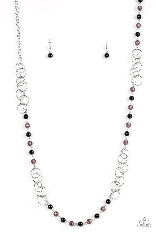 Paparazzi Necklace ~ Dreamy Discovery - Black