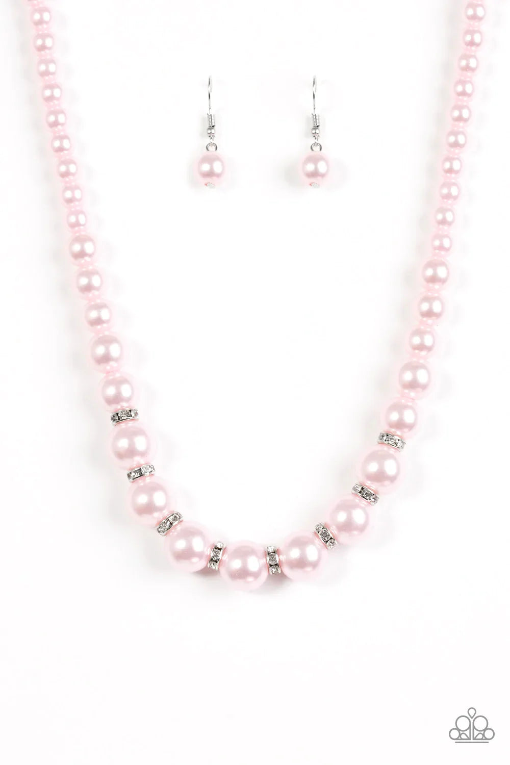 Paparazzi Necklace ~ Showtime Shimmer - Pink