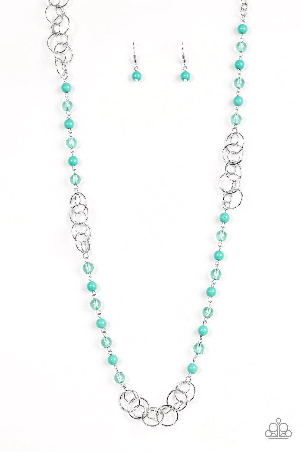 Paparazzi Necklace ~ Dreamy Discovery - Green