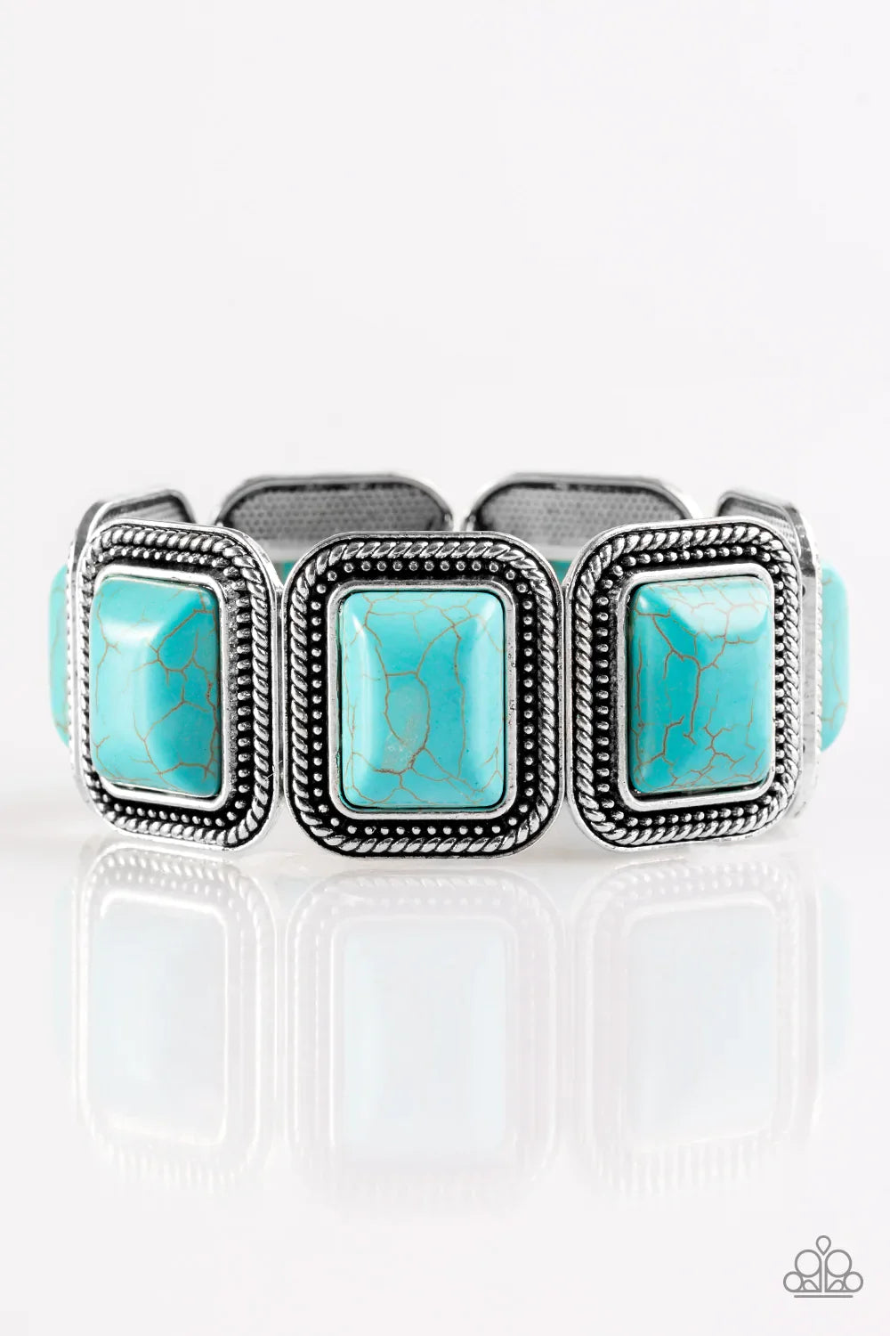 Paparazzi Bracelet ~ Cowgirl Chic - Blue