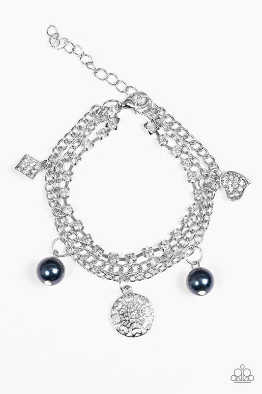 Paparazzi Bracelet ~ Hollywood Sweetheart - Blue
