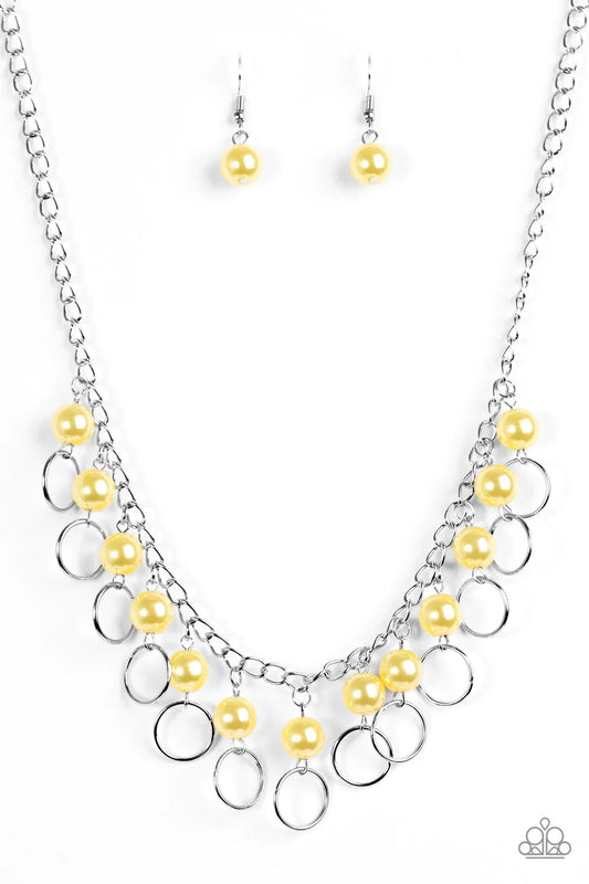 Paparazzi Necklace ~ Run The Show - Yellow