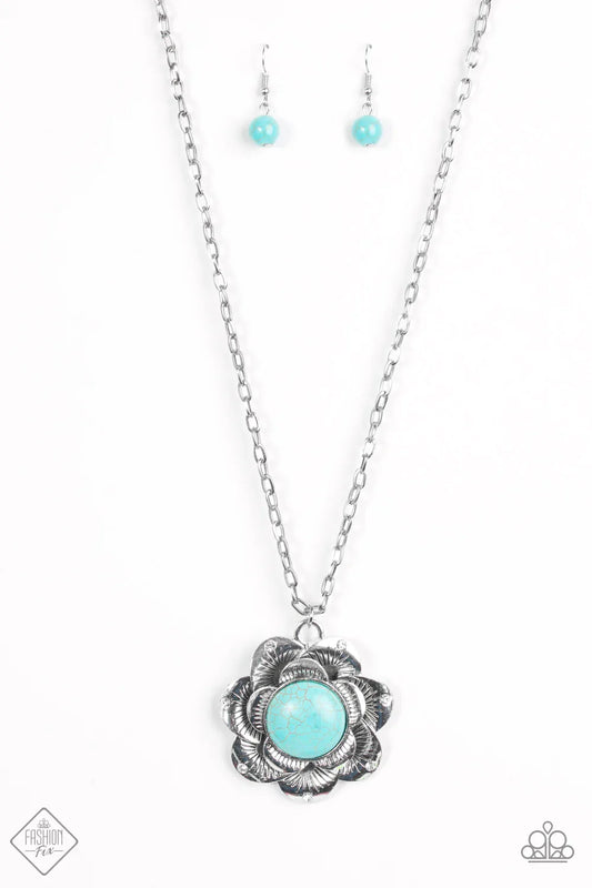 Paparazzi Necklace ~ Country Retro  - Blue