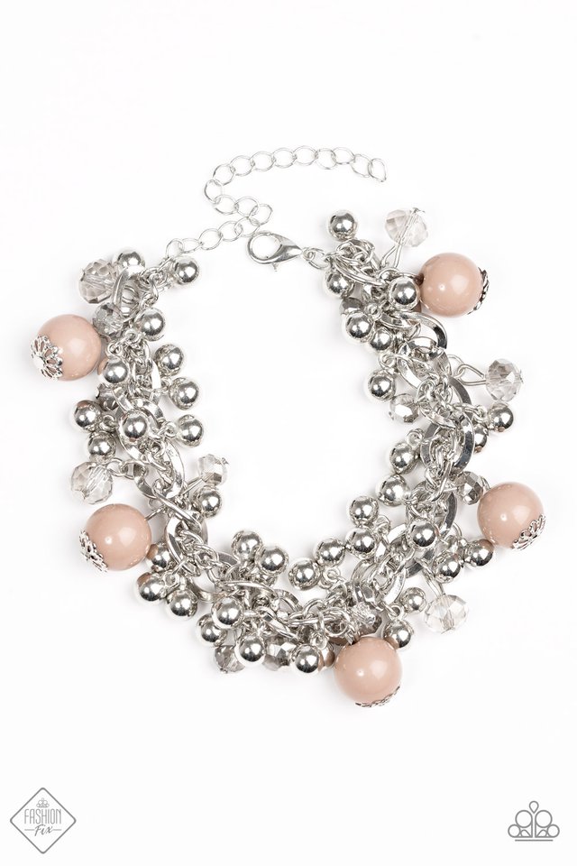 Paparazzi Bracelet ~ Pretty In Posh - Brown