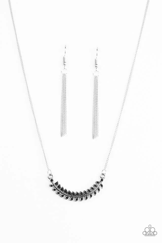 Paparazzi Necklace ~ Flying Colors - Black