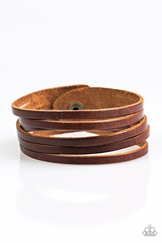Paparazzi Bracelet ~ Day Hike - Brown