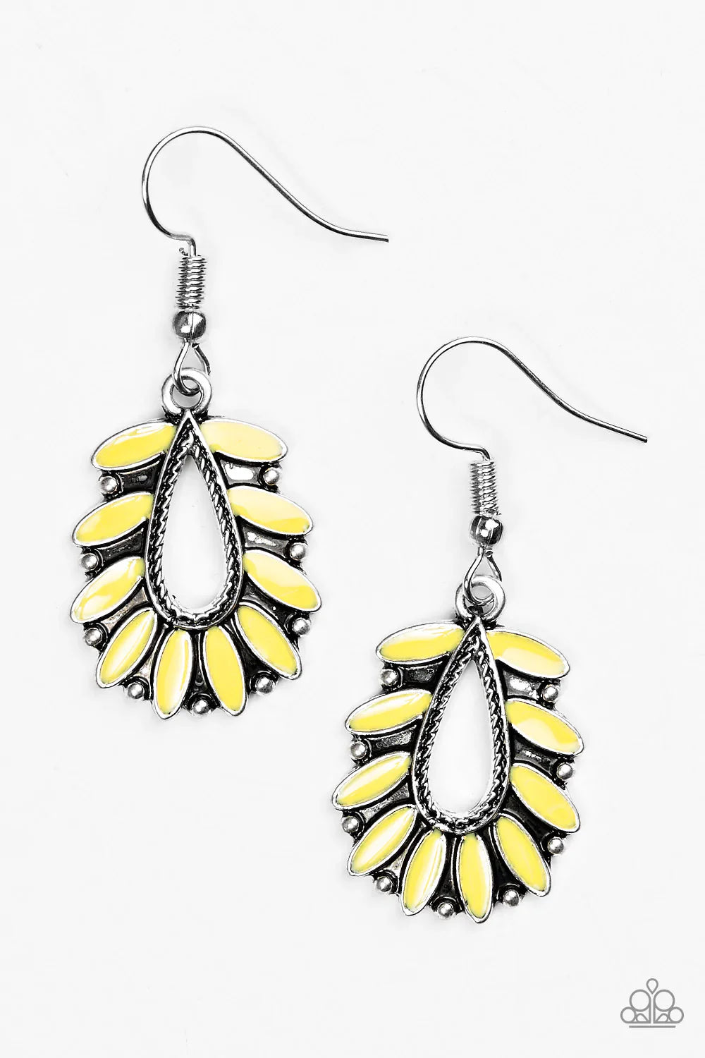 Paparazzi Earring ~ Rainforest Romance - Yellow