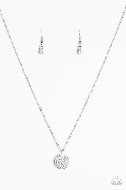 Paparazzi Necklace ~ Make Today Glitter - White