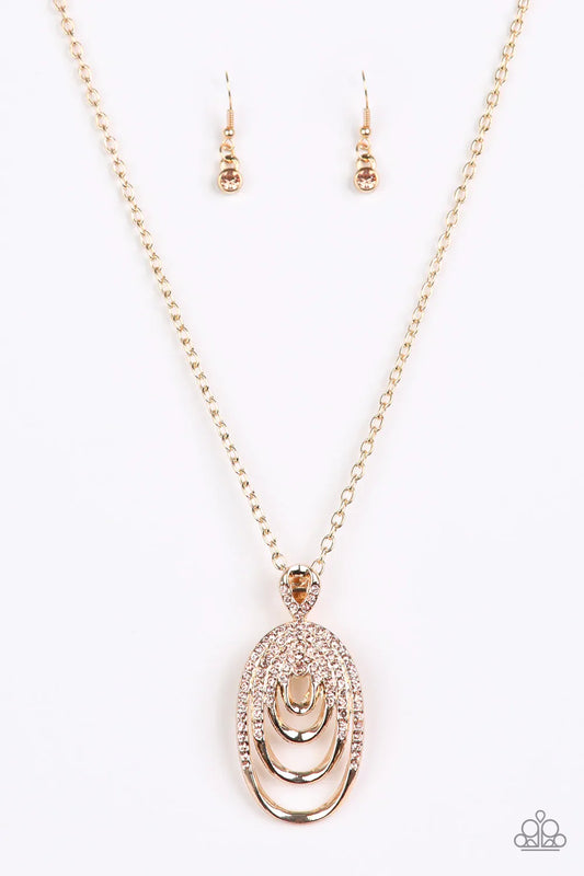 Paparazzi Necklace ~ The Heiress - Gold