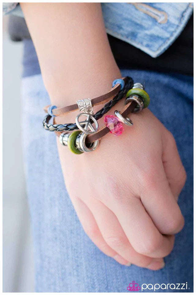 Paparazzi Bracelet ~ The Peacemaker - Multi