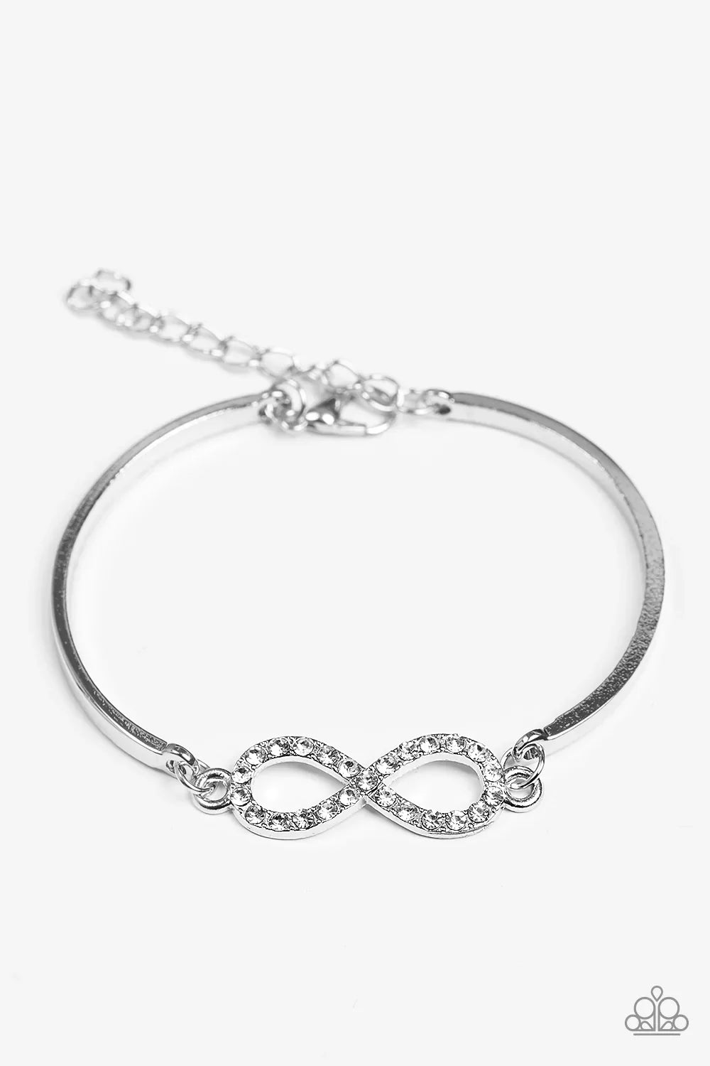 Paparazzi Bracelet ~ Infinite Treasure - White
