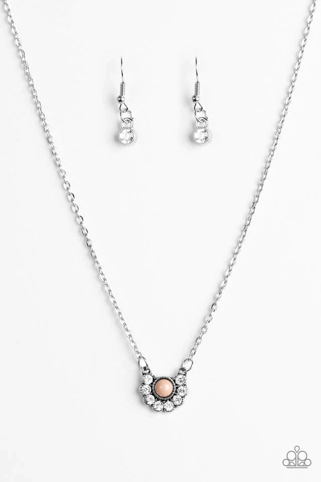Paparazzi Necklace ~ Pampered Princess - Brown
