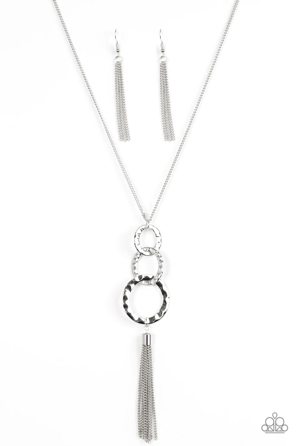 Paparazzi Necklace ~ Dont BOLD Back! - Silver