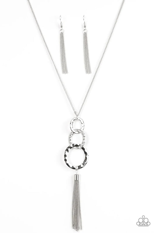 Paparazzi Necklace ~ Dont BOLD Back! - Silver