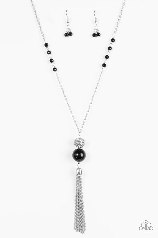 Paparazzi Necklace ~ The Only Show In Town - Black