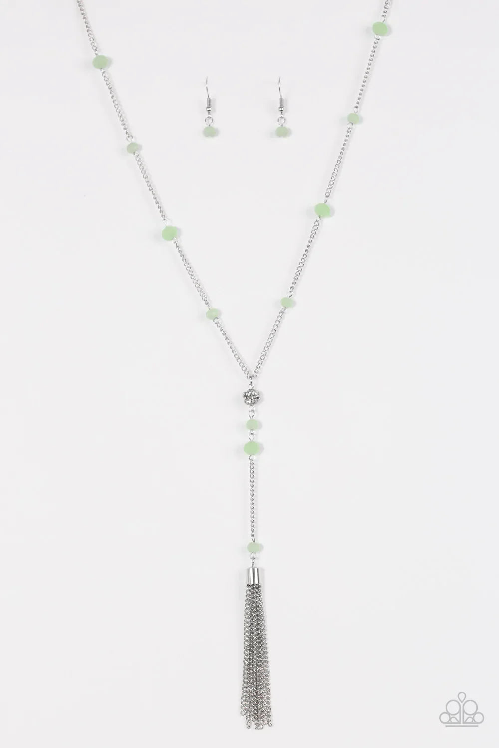 Paparazzi Necklace ~ Out All Night - Green