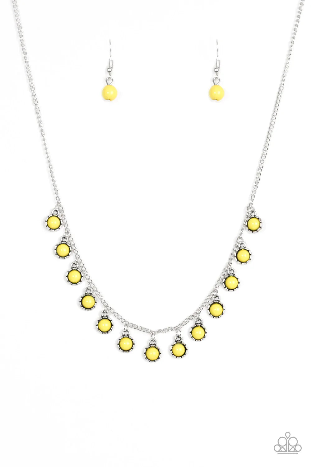 Paparazzi Necklace ~ Gypsy Glow - Yellow