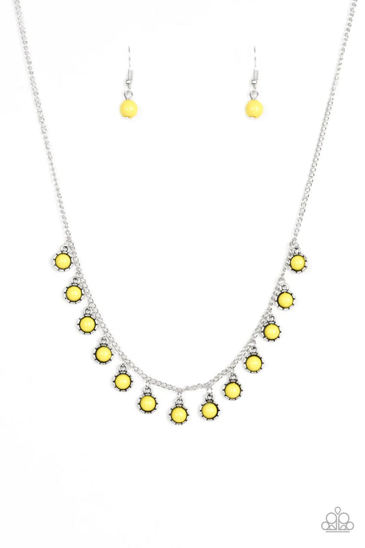 Paparazzi Necklace ~ Gypsy Glow - Yellow
