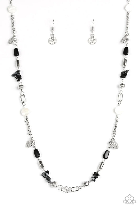 Paparazzi Necklace ~ Ocean Bliss - Black