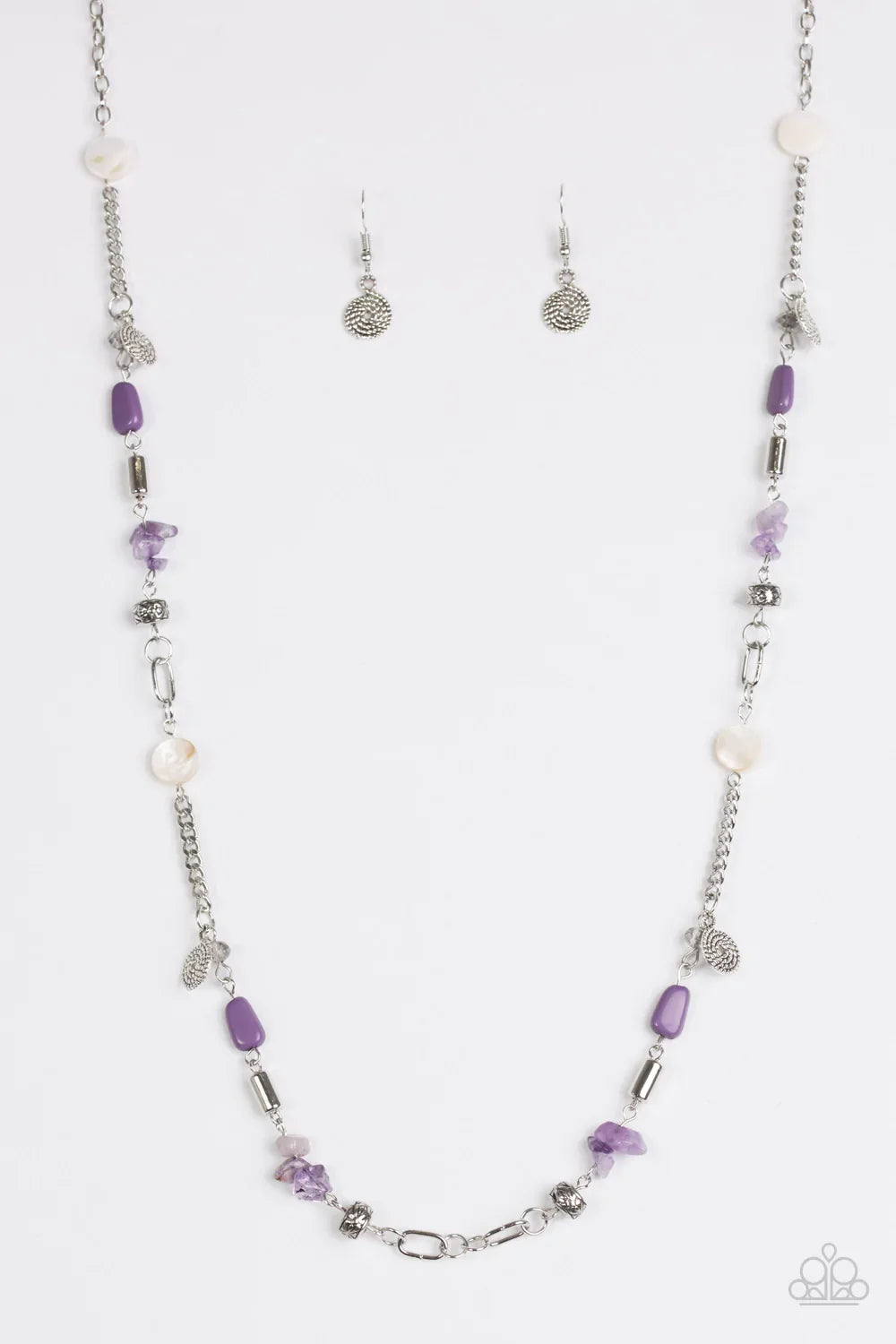 Paparazzi Necklace ~ Ocean Bliss - Purple
