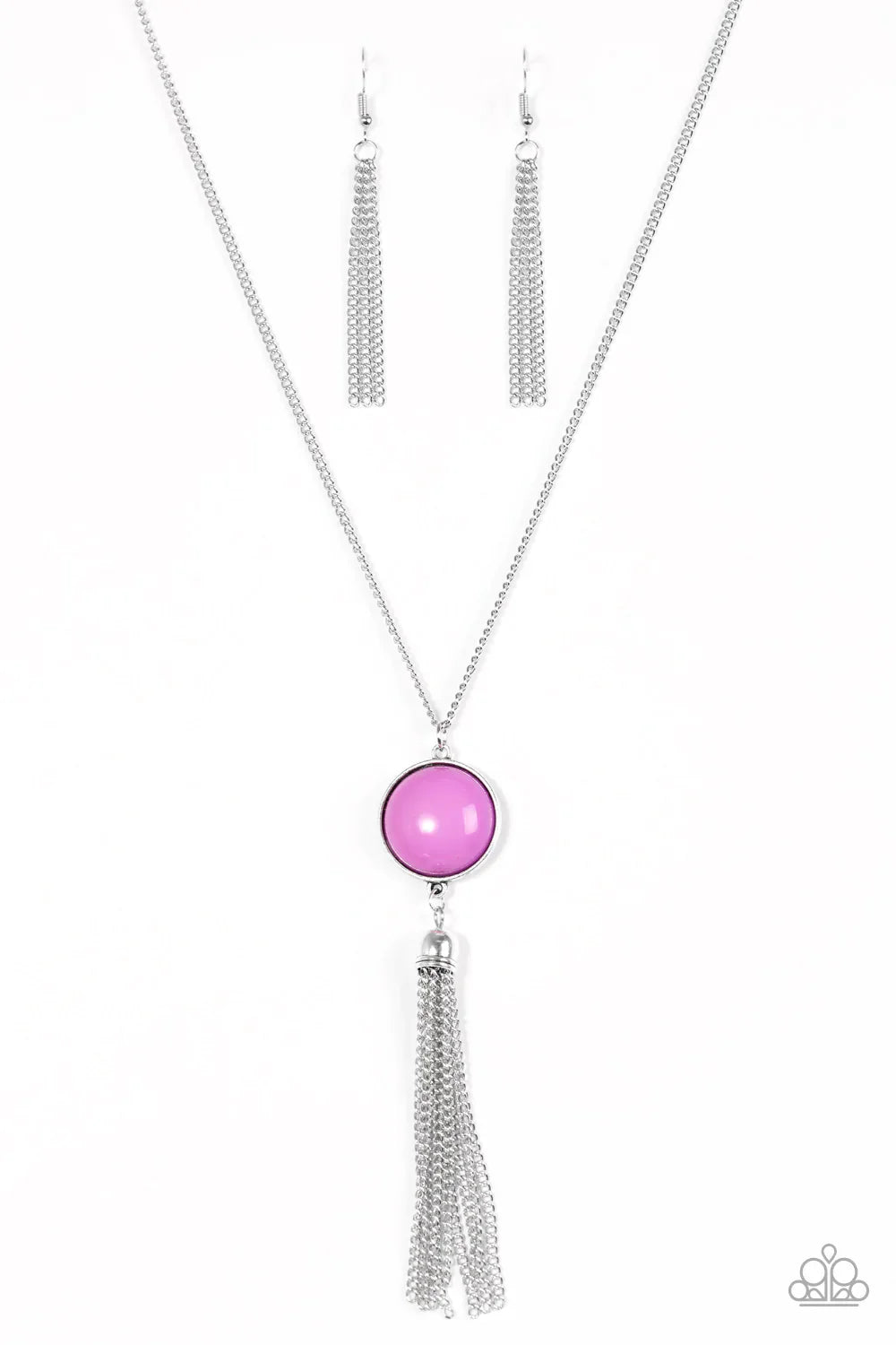 Paparazzi Necklace ~ Pep In Your Step - Purple