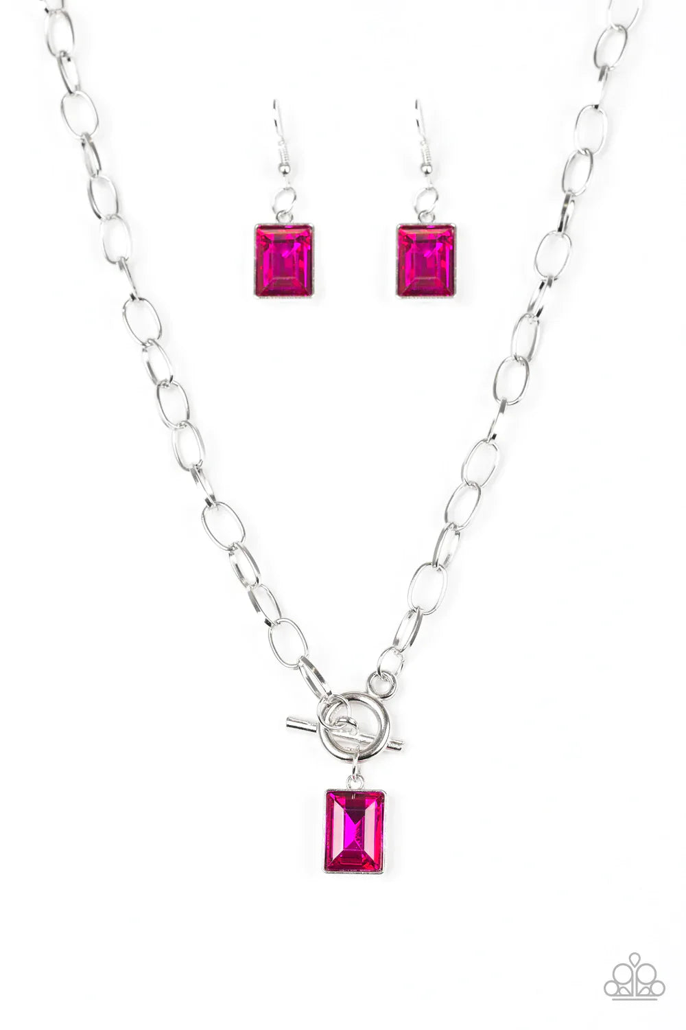 Paparazzi Necklace ~ Wear It Like You Mean It! - Pink