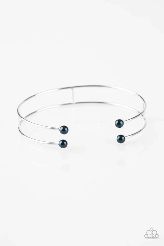 Paparazzi Bracelet ~ Delicately Demure - Blue