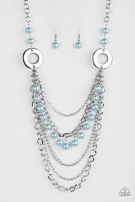 Paparazzi Necklace ~ BELLES and Whistles - Blue