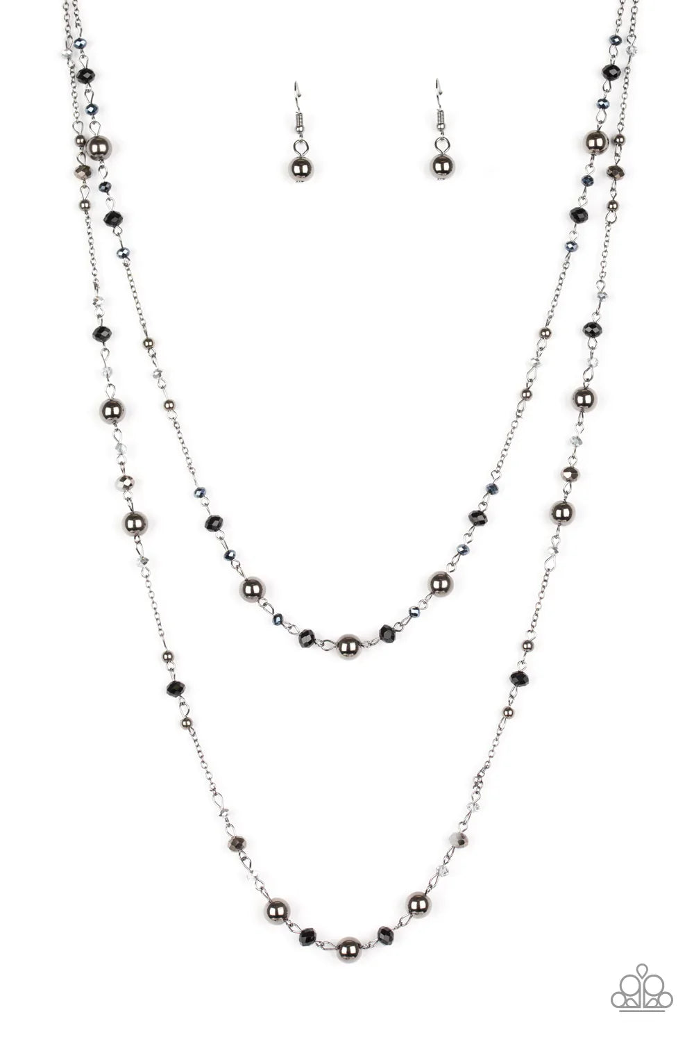 Paparazzi Necklace ~ Grotto Glow - Black