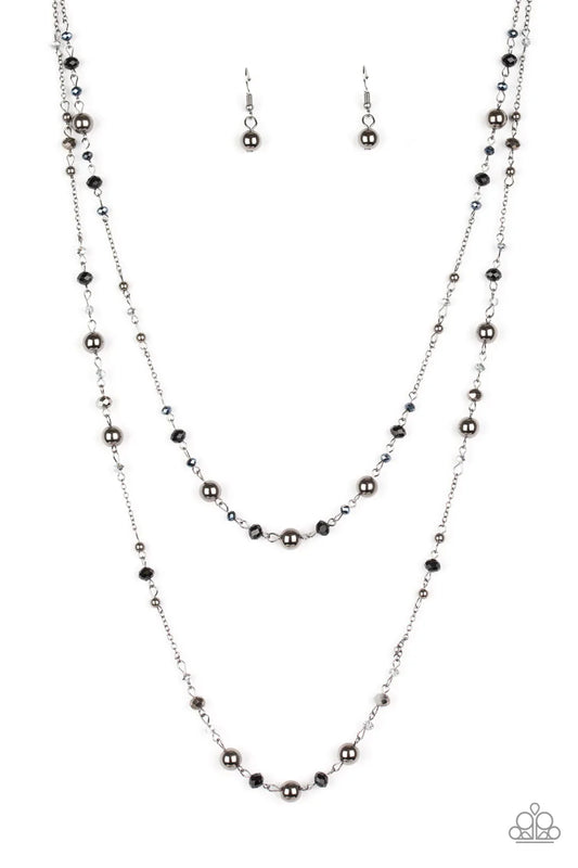 Paparazzi Necklace ~ Grotto Glow - Black