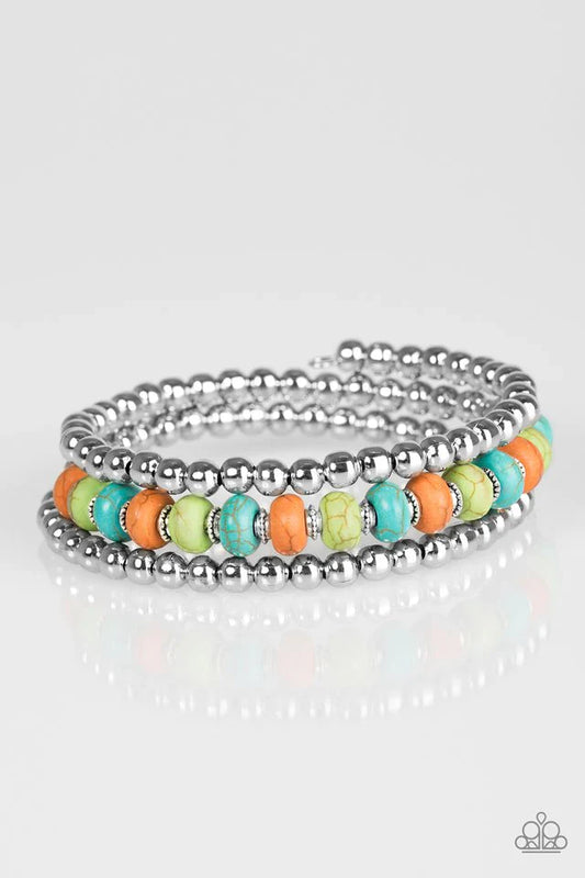 Paparazzi Bracelet ~ Modern Day Mason - Multi