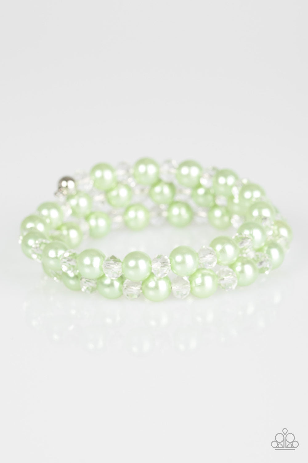 Paparazzi Bracelet ~ Modestly Modest - Green
