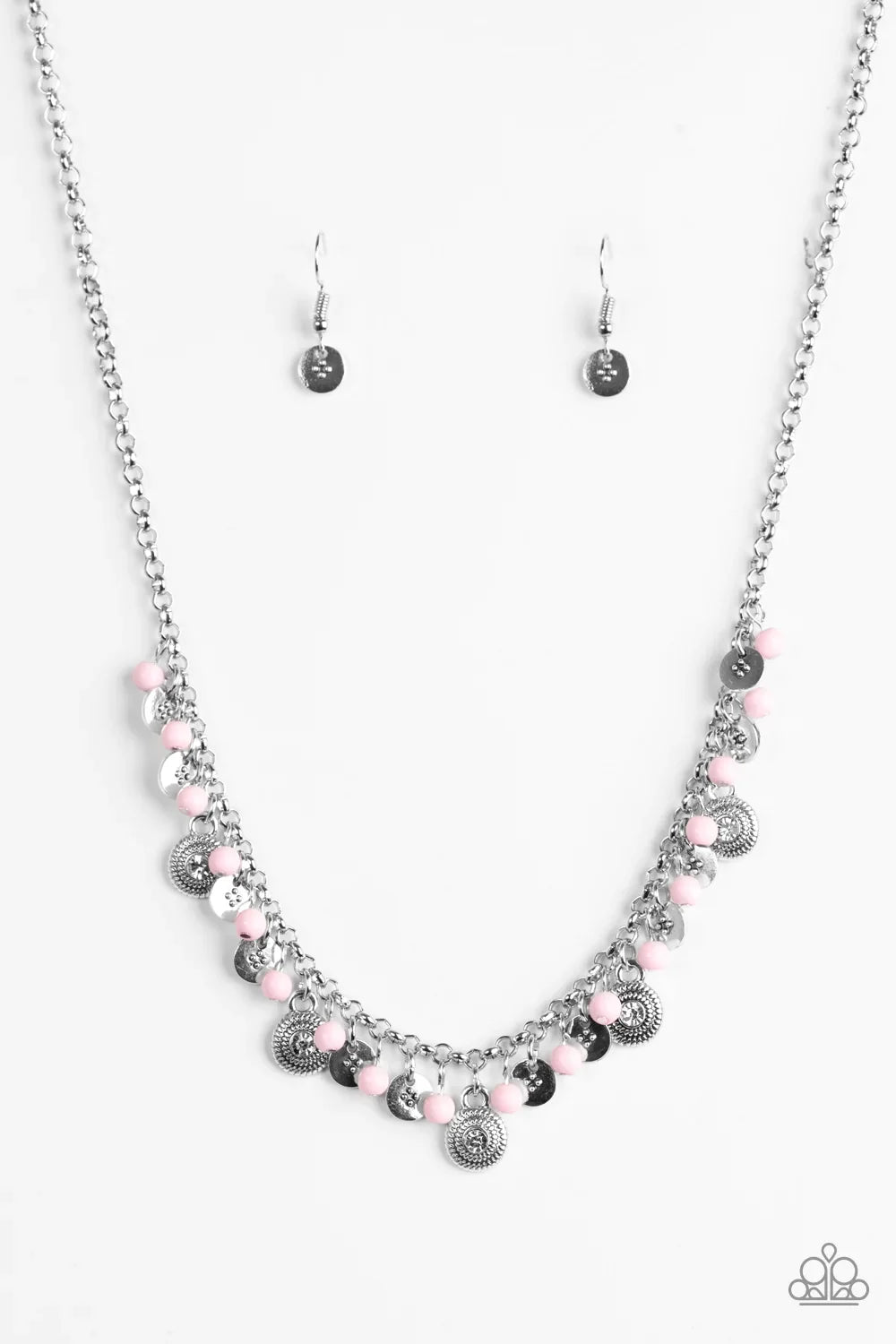 Paparazzi Necklace ~ Fashion Formal - Pink