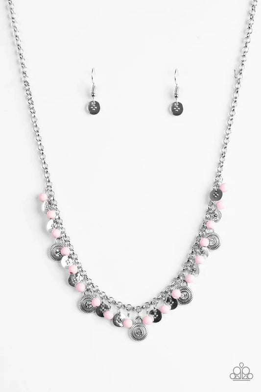 Paparazzi Necklace ~ Fashion Formal - Pink