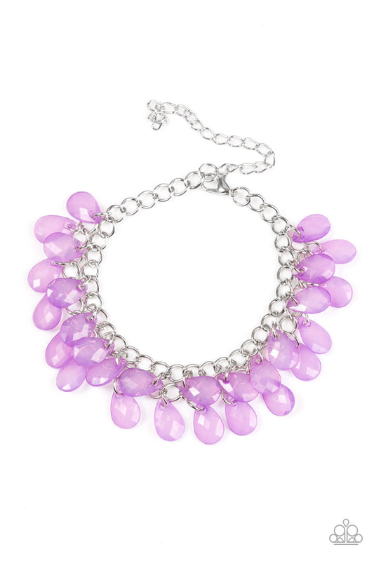 Paparazzi Bracelet ~ Step Out Of SHINE - Purple