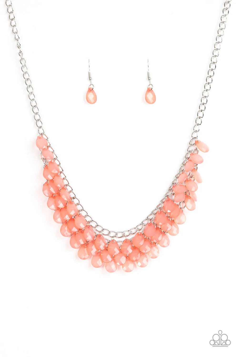 Paparazzi Necklace ~ Next In SHINE - Orange