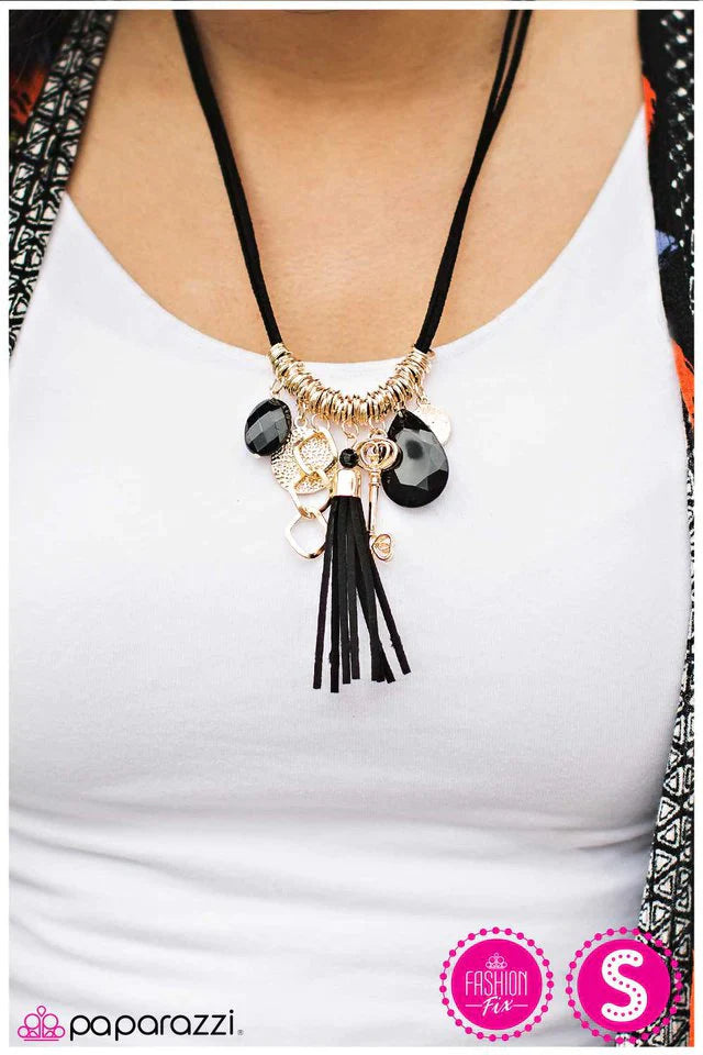Paparazzi Necklace ~ You Must Be Mistaken - Black